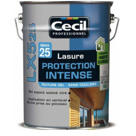 Lasure LX525 Protection Intense CECIL Chêne 5 L (1/5)