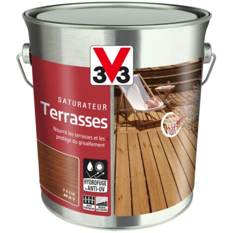 Saturateur Terrasses V33 Teck Mat 2,5L (1/4)