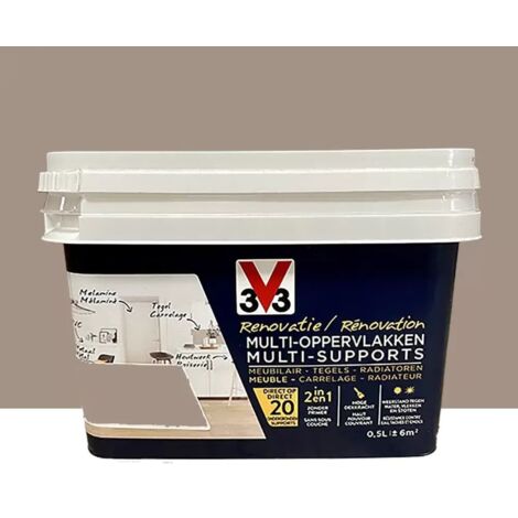 Peinture V33 Rénovation Multi-Supports Chanvre 0,5 L (1/2)