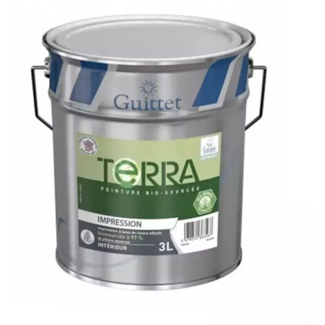 Impression Terra Guittet Blanc 3 L