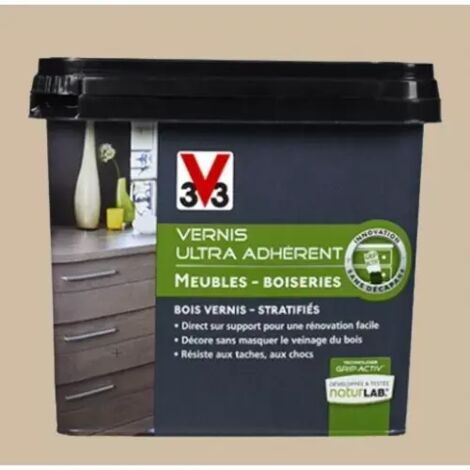 V33 Vernis Ultra Adhérent 0,75L Beige ivoire 0,75 L (1/3)