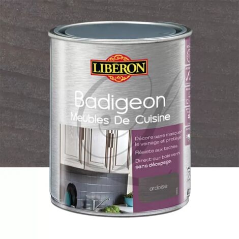 Badigeon (Boisine) Meubles de cuisine LIBERON Ardoise 1 L (1/2)
