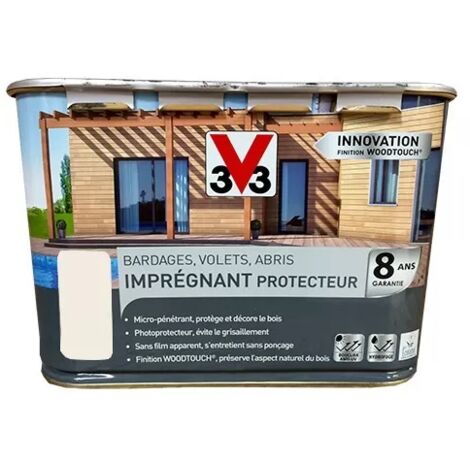 Imprégnant Protecteur Bois V33 Woodtouch Blanc 6 L