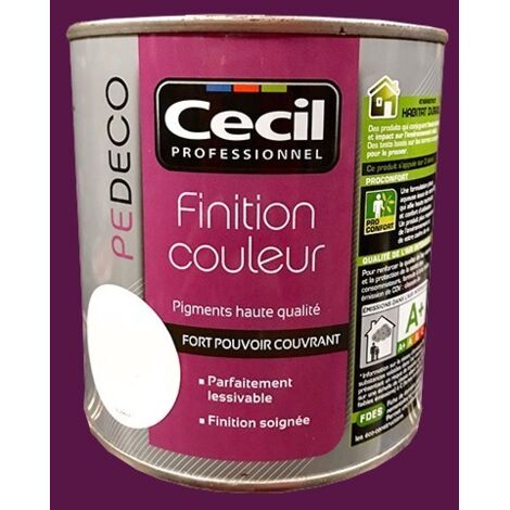 CECIL PE DECO Finition Couleur Ultra violet Mat 0,5 L (1/2)