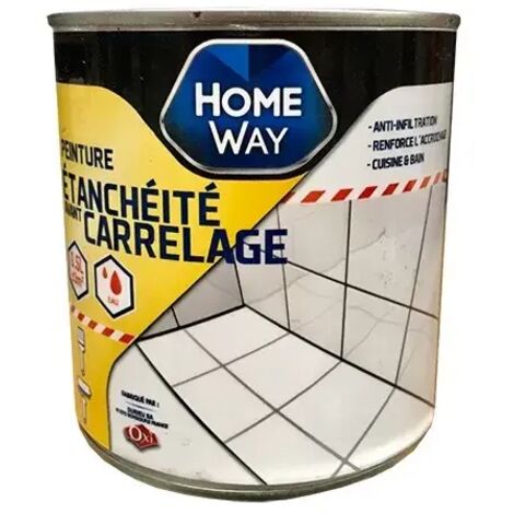 Peinture étanchéité avant carrelage 0,5 L – Imperméabilisant pour murs carrelés – Prévention des infiltrations d'eau – OXI