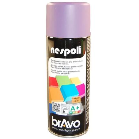 Peinture Aérosol BRAVO NESPOLI - Bleu lilas (180403) 0,4 L