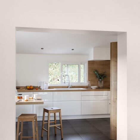 Peinture multi-supports monocouche Cuisine & Bain Resist'Extrême® V33 Rose Poudré satin 0,5L