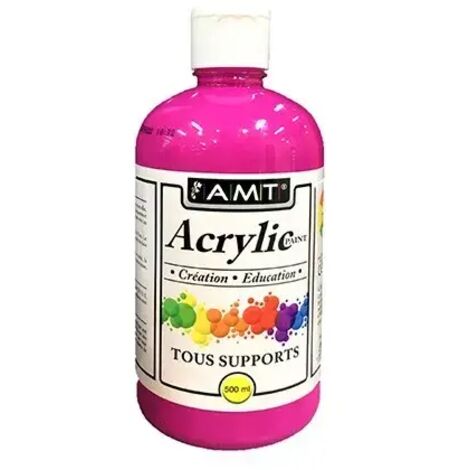 AMT Fevicryl Acrylique éducative & créative Rose (ACE08) 0,5 L (1/2)