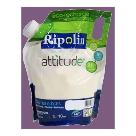 RIPOLIN Peinture Attitude Satin 1L Améthyste 1 L
