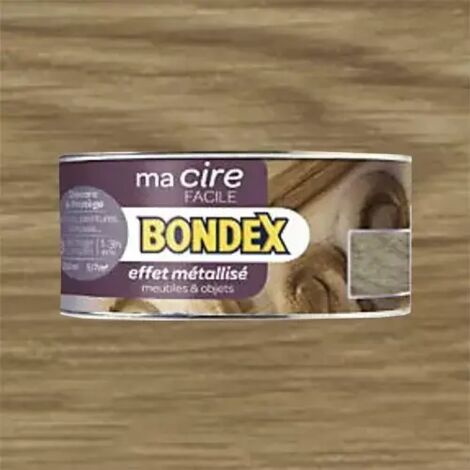 BONDEX Ma Cire Facile Effet métallisé Wengé or 0,25 L (1/2)