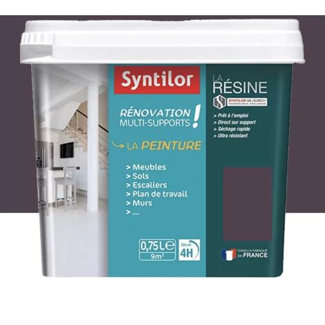 Peinture de Rénovation Multi-supports Syntilor Gris graphite 0,75 L