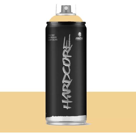 Bombe de peinture aérosol MTN Hardcore Crème (RV-7) 0,4 L