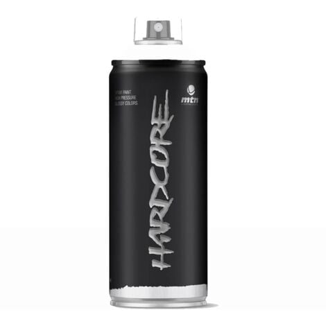 -CAHERSA- Pintura en Spray MTN Hardcore 400 ml HC2 BLANCO MATE