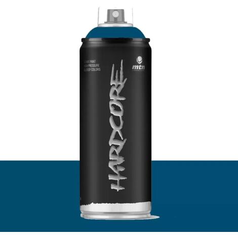 Bombe de peinture aérosol MTN Hardcore Bleu foncé (RV-5005) 0,4 L