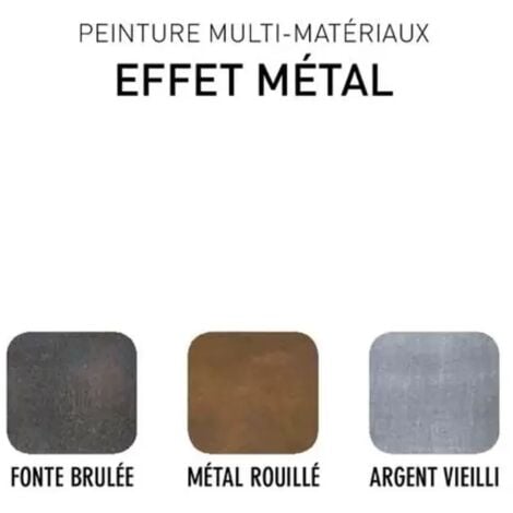 Peinture Extérieure Effet Métal Finition V33 Argent vieilli 0,25 L