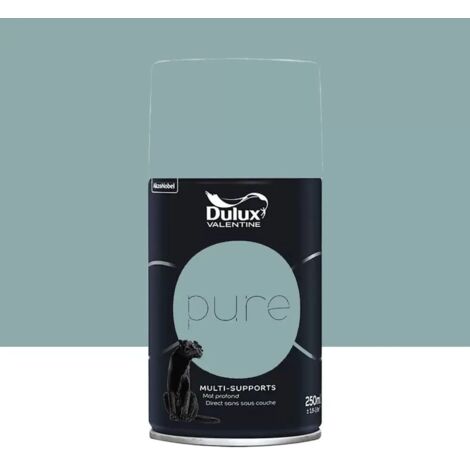 Bombe de Peinture murs & boiseries Dulux Valentine Pure Fjord 0,25 L (1/3)