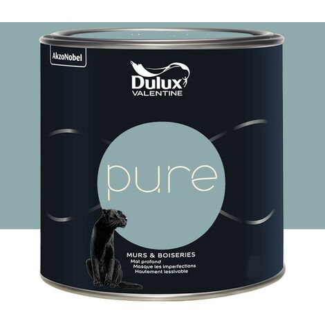Peinture murs & boiseries Dulux Valentine Pure Fjord 2 L (1/3)