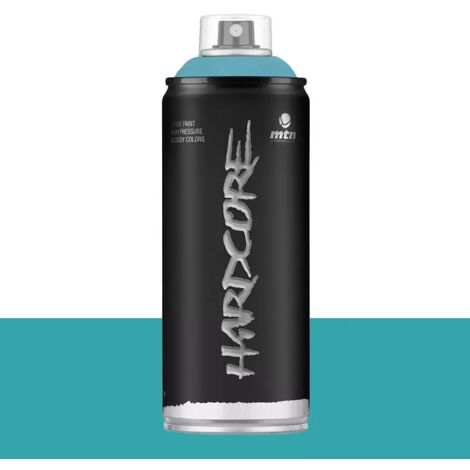 Bombe de peinture aérosol MTN Hardcore Bleu Cousteau (RV-231) 0,4 L