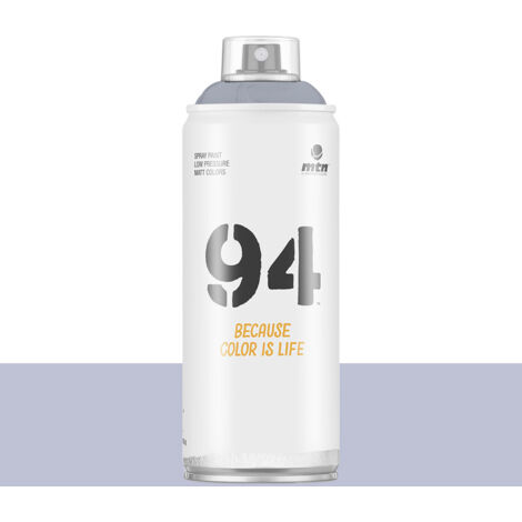 Bombe de peinture aérosol MTN 94 Gris requin (RV-307) 0,4 L (1/2)