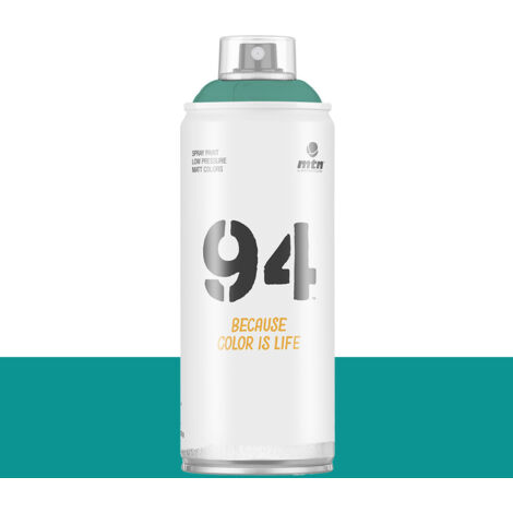 Bombe de peinture aérosol MTN 94 Vert emeraude (RV-182) 0,4 L (1/2)