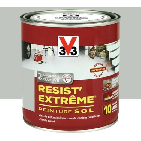 V33 Peinture Cuisine & Bain Resist'Extreme Gris Galet Satin de