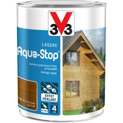 Lasure Aqua-Stop® V33 Pin d'orégon Satin 1L