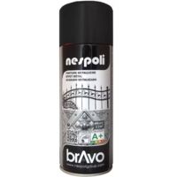 Peinture Aérosol NESPOLI - Effet Métal Noir (180201) 0,4 L