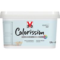 Peinture Multi-supports V33 Colorissim Mat Aquarelle 2,5 L