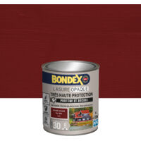 Bondex – Lasure extérieure opaque 1 L – Très haute protection 8 ans – Pour bois dur et teck – Résistance aux UV et intempéries – RAL 3004