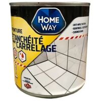 Peinture étanchéité avant carrelage 0,5 L – Imperméabilisant pour murs carrelés – Prévention des infiltrations d'eau – OXI