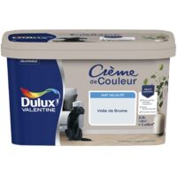 Peinture Crème De Couleur Mat Voile de Brume 2,5 L - Dulux Valentine