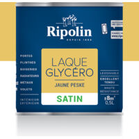 Laque Glycéro Ripolin Satin Jaune peske 0,5 L