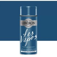 Peinture aérosol LIBÉRON Les Vapos Satin Le Bleu Profond 0,4 L