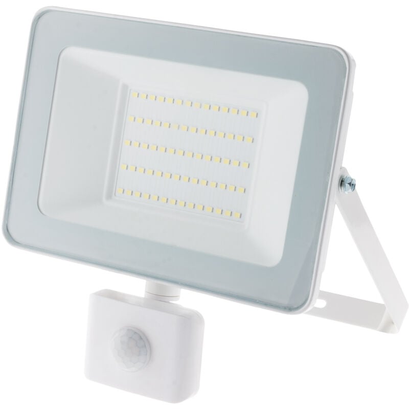 Projecteur LED de chantier - Technologie Sensor - 30W 3000lm IP44 6500K - Blanc - A+ - Zenitech