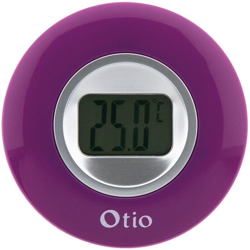 Fumoir Otio - Thermomètre –hygromètre à sonde de température filaire blanc
