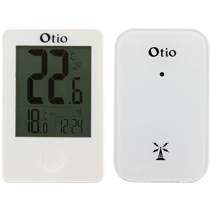 Thermomètre d'intérieur orange - Otio