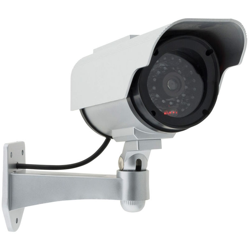 Caméra Factice - Flash - Intérieur et Extérieur - IP44 - Effet Dissuasif