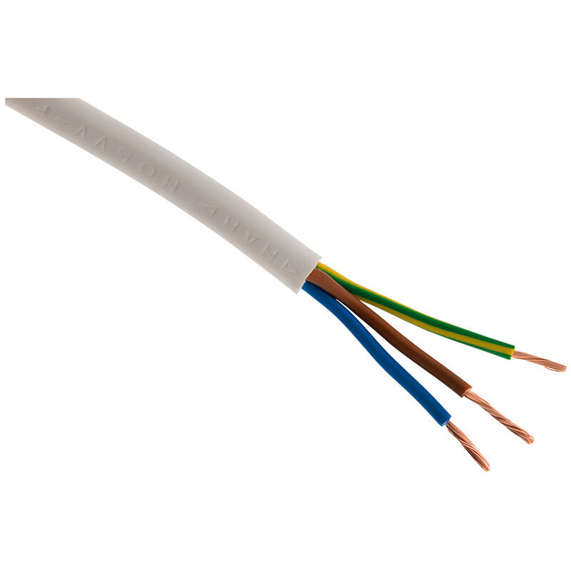 Cable Électrique Souple H05VVF par 5 mètres 2 Conducteurs