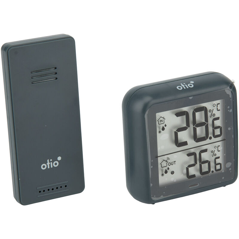 Thermomètre de jardin Otio thermomètre d'intérieur avec écran