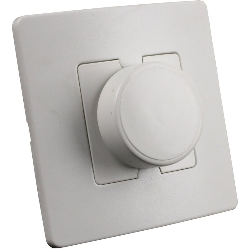 Variateur de lumière à encastrer - Blanc - Zenitech
