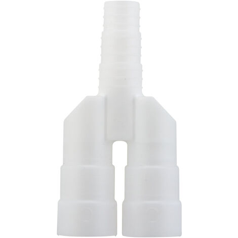Zenitech – Raccord universel tubes condensats en Y goulotte clim – IP40 – IK08 – PVC rigide autoextinguible – Résistant aux UV et à la chaleur
