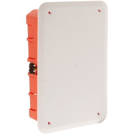 Boîte de dérivation cloison sèche 170x110x40mm - Rouge - Zenitech