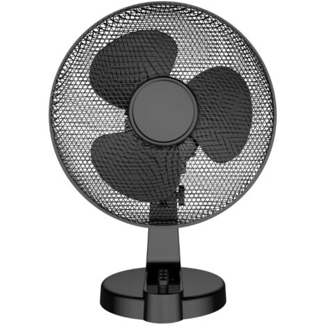 Ventilateur de table Ø40cm 45W - noir - DiO