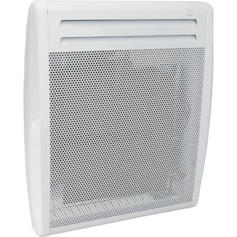 Voltman – Chauffage électrique panneau rayonnant 500W – Thermostat intégré avec 3 programmes – Acier et aluminium – IP24 pour espaces humides