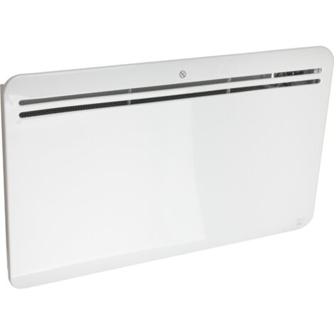 Voltman – Radiateur connecté Wifi 1500W – Inertie sèche en fonte – Contrôle à distance – Détecteur de fenêtre – Programmation 24h – Design blanc (1/5)