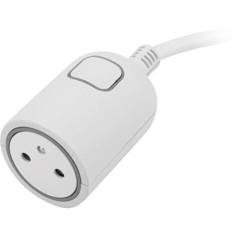 Rallonge électrique EASYEJECT 5m - Bouton d'extraction automatique - Blanc - Thomson (1/5)