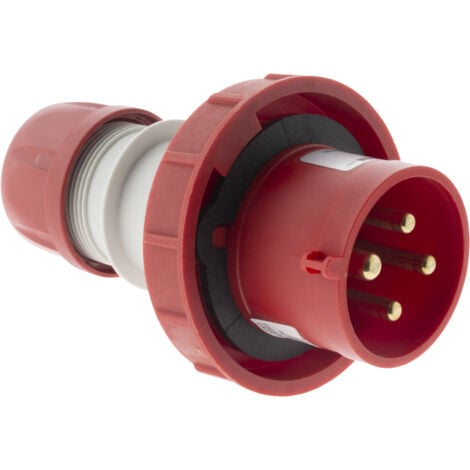 Fiche mâle IEC309 3P+T 32A - Zenitech