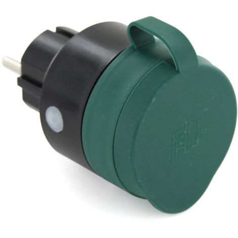 Chacon – Programmateur Wi-Fi étanche IP44 3680W – Commande vocale Alexa et Google Home – Minuterie programmable – Pour extérieur