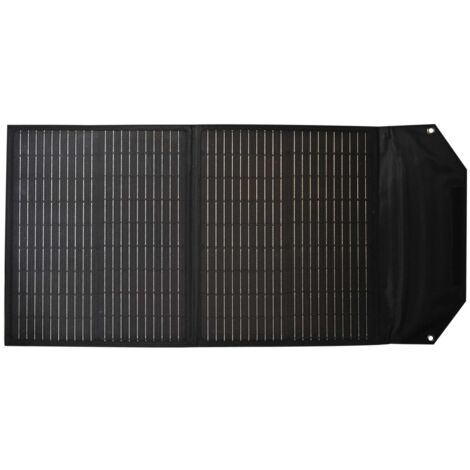 Panneau solaire pliant 60W – Monocristallin – Taux de conversion 23% – 2 ports USB – Dimensions 102.5 x 46 cm déplié – Orium