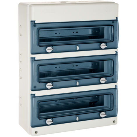 Coffret étanche IP65 48 modules 3 rangées - Solera